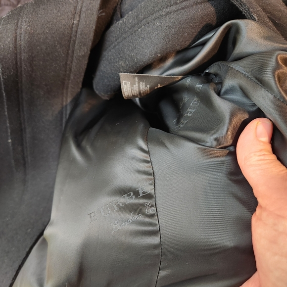 Burberry military style wool coat size 8 in EUC - Picture 15 of 16